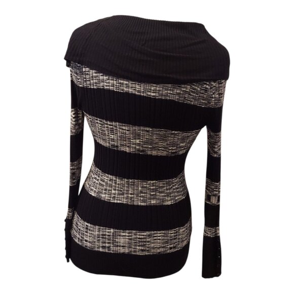 Pre-Loved It's Our Time Cowl Neck Sweater-Size Large - Picture 2 of 4